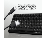 Ajazz AK820 Red Switch czarna - 1536376 - zdjęcie 7